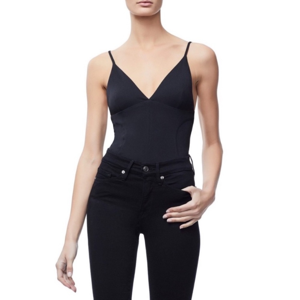 NWT Good American not so basic cami bodysuit